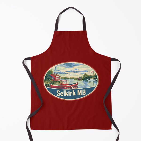 Item preview, Selkirk MB Lake Cabin Vintage Travel Badge, Manitoba Wilderness designed and sold by meganohm.