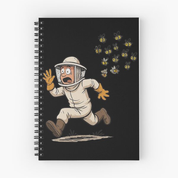 Item preview, Bee Keeper being chased by bees designed and sold by LLdreams.
