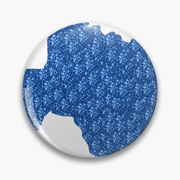 Item preview, Blue Rhinestone Texas designed and sold by TheIconSmith.