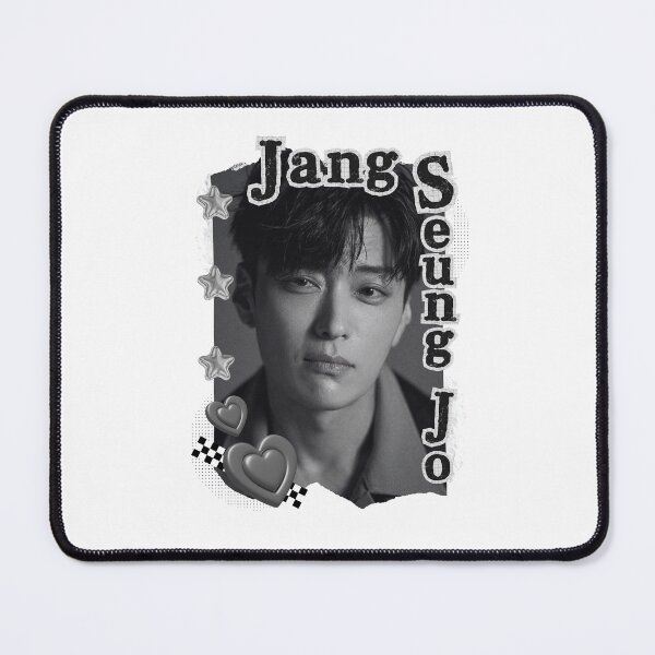 Item preview, Jang Seung-jo Korean Actor Black and White Collage Digital Art Portrait designed and sold by AJUNICE STUDIO.