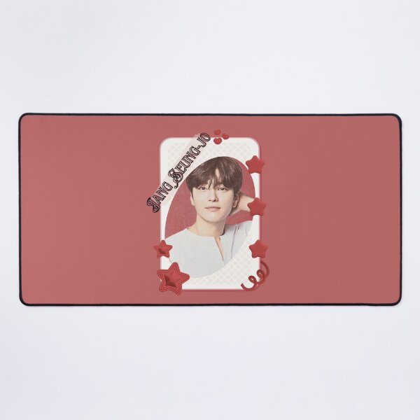Item preview, Jang Seung-jo Korean Actor Card Red Aesthetic Collage Design designed and sold by AJUNICE STUDIO.