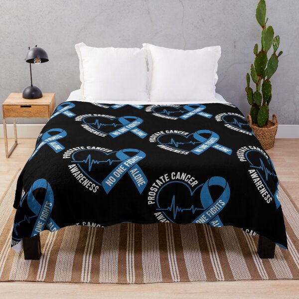 Item preview, Prostate Cancer Awareness Heart Ribbon Blue Support designed and sold by BLZART.