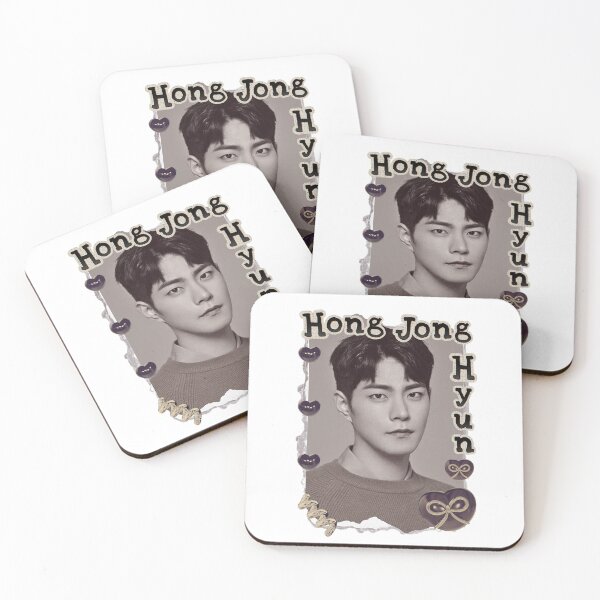 Item preview, Hong Jong-hyun Korean Actor Scrapbook Collage Cozy Y2K Vintage Design designed and sold by HELL0WBELLO.