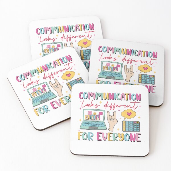 Item preview, Communication Looks Different For Everyone Inclusivity Design Gifts designed and sold by Maniutek.