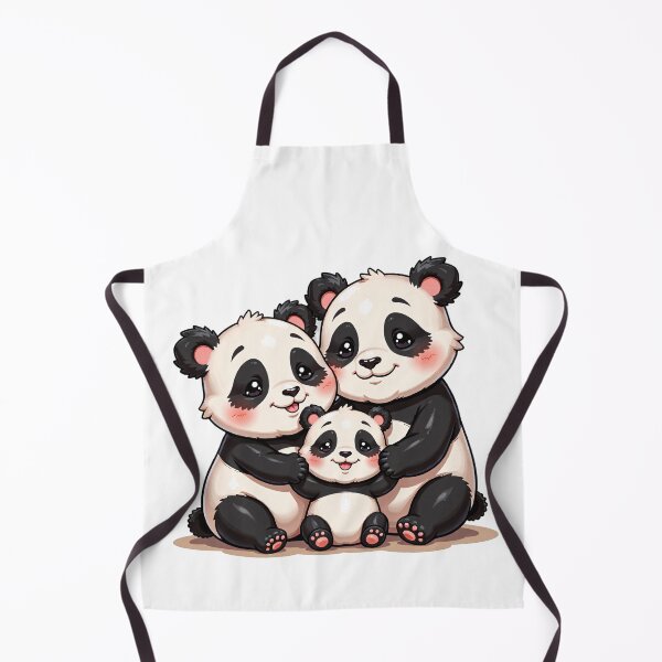 Item preview, Panda Family Hugging in Harmony designed and sold by Woo's Crazy Shop.