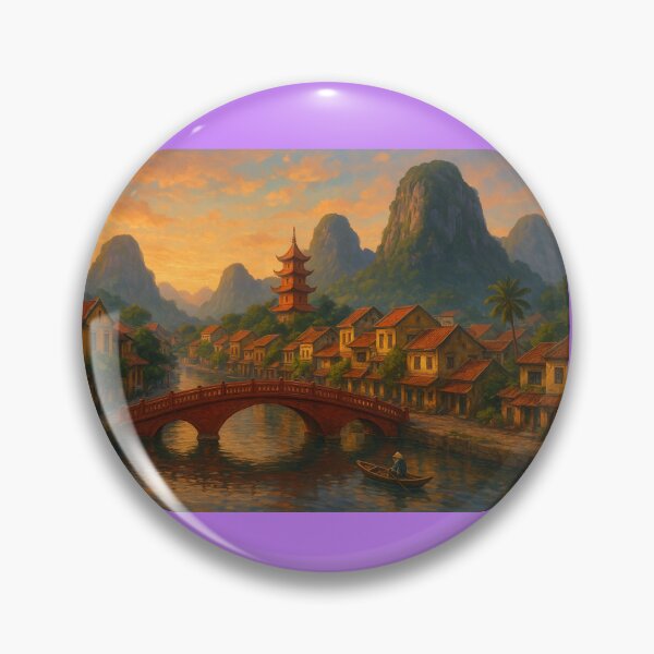 Artikelvorschau, Phu Quoc, Vietnam, 3D-Skizze mit vietnamesischer Flagge, entworfen und verkauft von PaintMeWorld.
