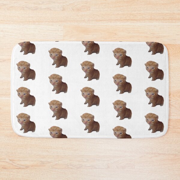 Item preview, low quality kitty meme sticker designed and sold by inainart.