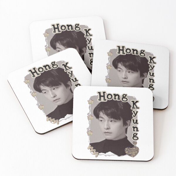 Item preview, Hong Kyung Korean Actor Scrapbook Collage Cozy Y2K Vintage Design designed and sold by HELL0WBELLO.
