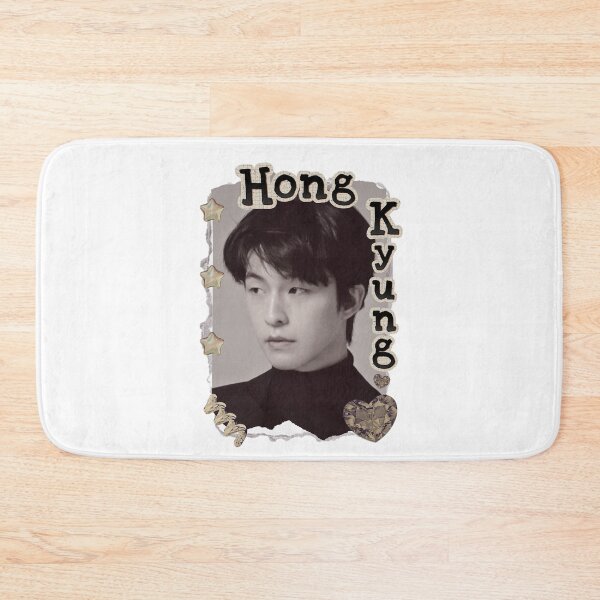 Item preview, Hong Kyung Korean Actor Scrapbook Collage Cozy Y2K Vintage Design designed and sold by HELL0WBELLO.