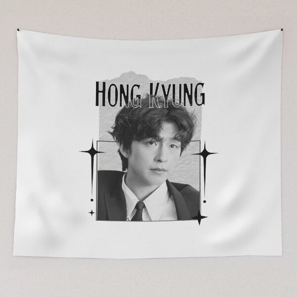 Item preview, Hong Kyungee Korean Actor Scrapbook Collage Cozy Y2K Vintage Design designed and sold by HELL0WBELLO.