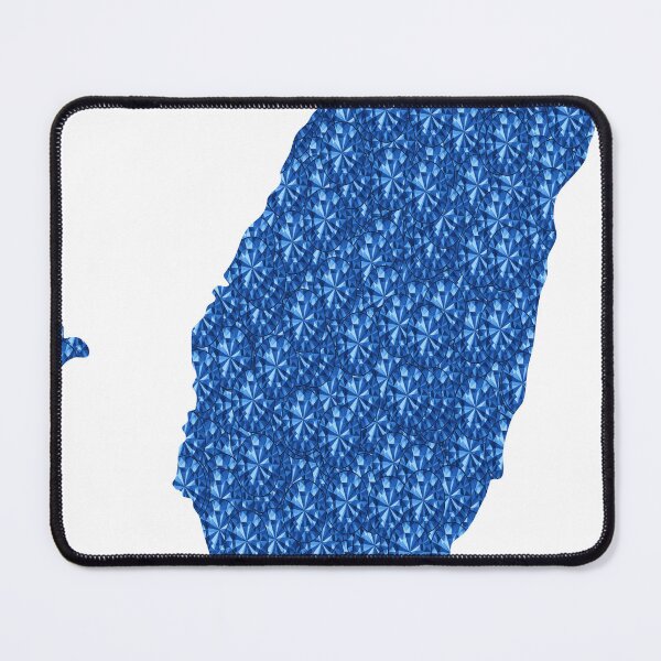 Item preview, Blue Rhinestone Taiwan designed and sold by TheIconSmith.