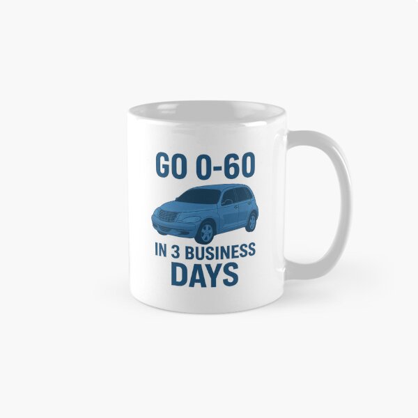 Item preview, PT cruiser meme designed and sold by Unnecessary Necessities.