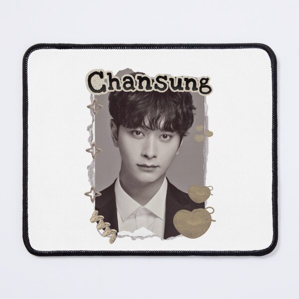 Item preview, Hwang Chansung 2PM Korean Actor Scrapbook Collage Cozy Y2K Vintage Design designed and sold by HELL0WBELLO.