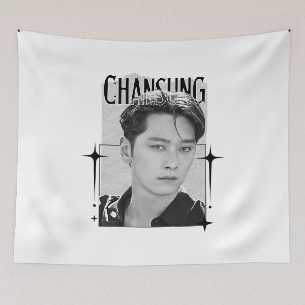 Item preview, Hwang Chansung 2PM Korean Actor Scrapbook Collage Cozy Y2K Vintage Design designed and sold by HELL0WBELLO.