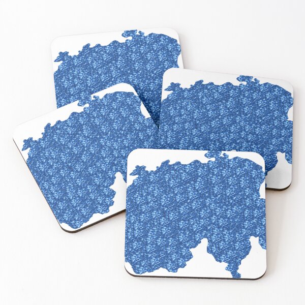 Item preview, Blue Rhinestone Switzerland designed and sold by TheIconSmith.