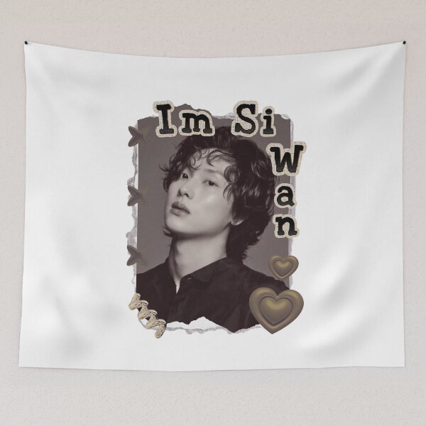 Item preview, Im Si-wan (임시완) Korean Actor Scrapbook Collage Cozy Y2K Vintage Design designed and sold by HELL0WBELLO.