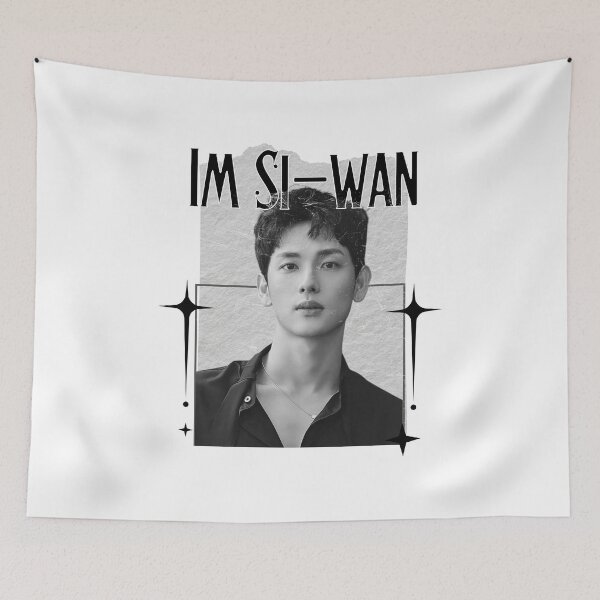 Item preview, Im Si-wan (임시완) Korean Actor Scrapbook Collage Cozy Y2K Vintage Design designed and sold by HELL0WBELLO.