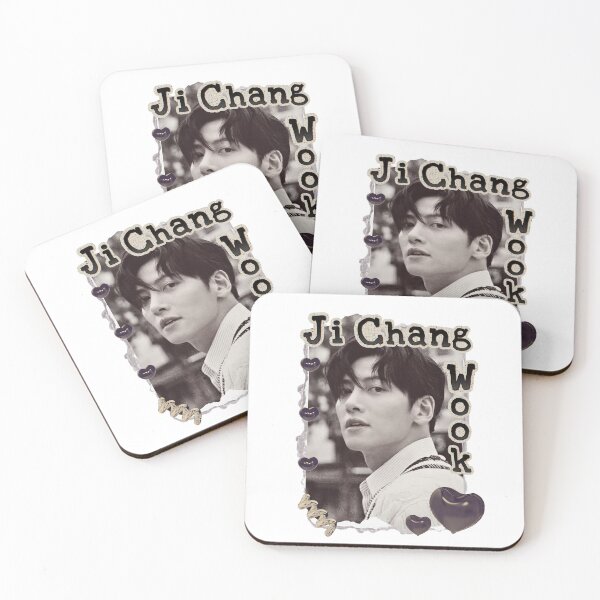 Item preview, Ji Chang-wook Korean Actor Scrapbook Collage Cozy Y2K Vintage Design designed and sold by HELL0WBELLO.