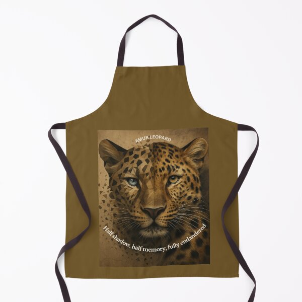 Item preview, Amur Leopard – Geometric Wildlife Art of an Endangered Icon designed and sold by GeoWild Designs.
