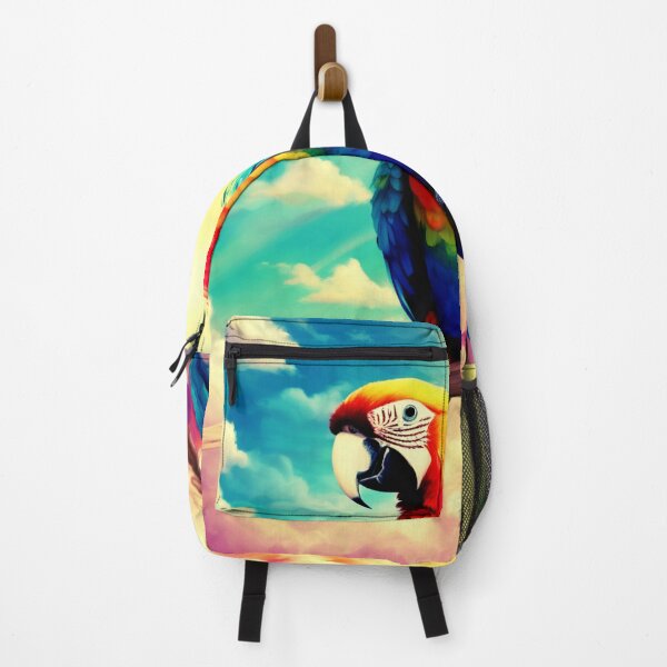 Item preview, Colorful Parrot in the Clouds designed and sold by Zofia Sosnecka.