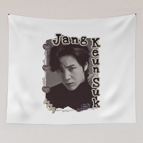 Item preview, Jang Keun-suk Korean Actor Scrapbook Collage Cozy Y2K Vintage Design designed and sold by HELL0WBELLO.