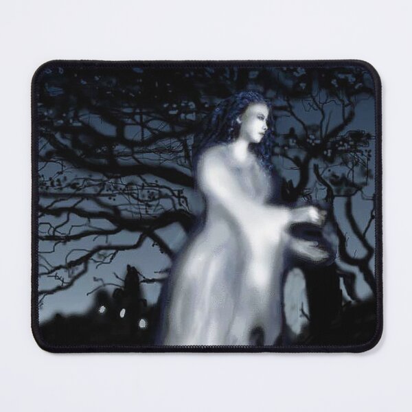 Item preview, Spooky Ghost Halloween Lady in White designed and sold by Night Bloom Designs.