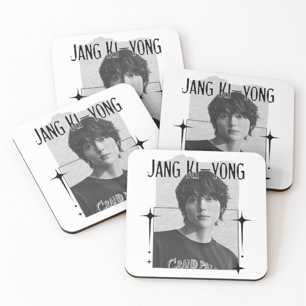 Item preview, Jang Ki-yong Korean Actor Scrapbook Collage Cozy Y2K Vintage Design designed and sold by HELL0WBELLO.