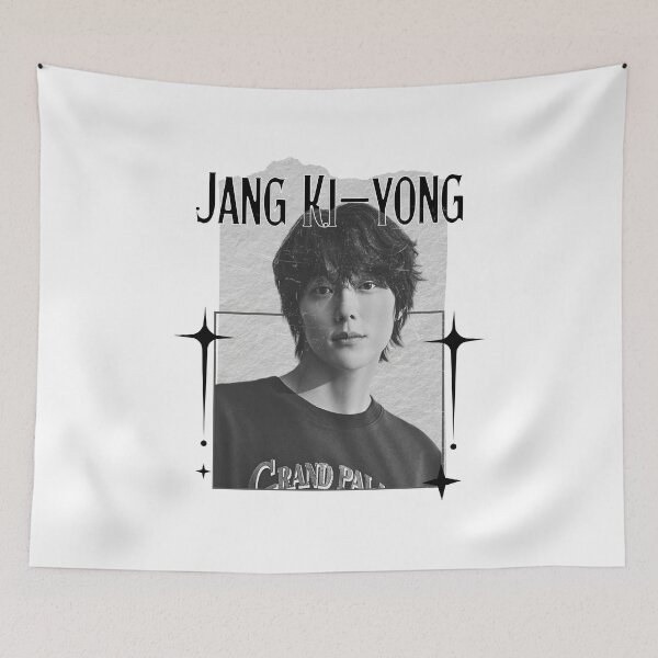 Item preview, Jang Ki-yong Korean Actor Scrapbook Collage Cozy Y2K Vintage Design designed and sold by HELL0WBELLO.