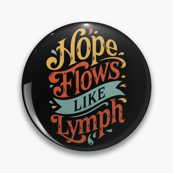 Item preview, Hope Flows Like Lymph - Vintage Typography Quote designed and sold by Balasan.
