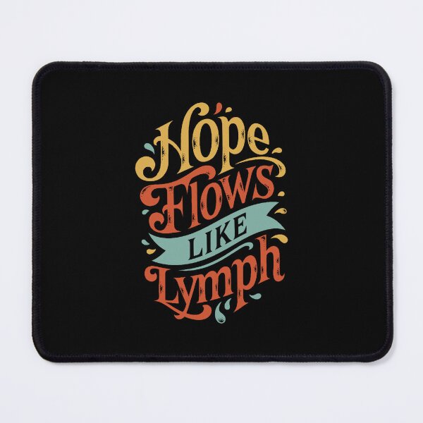 Item preview, Hope Flows Like Lymph - Vintage Typography Quote designed and sold by Balasan.