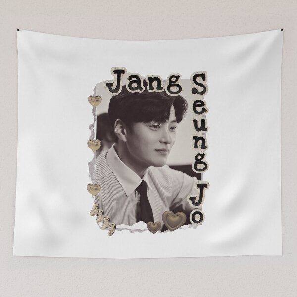 Item preview, Jang Seung-jo Korean Actor Scrapbook Collage Cozy Y2K Vintage Design designed and sold by HELL0WBELLO.