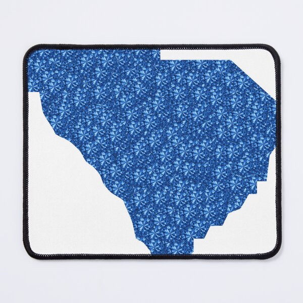 Item preview, Blue Rhinestone South Carolina designed and sold by TheIconSmith.