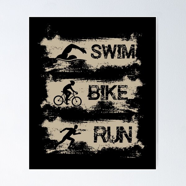 Item preview, Triathlon - Swim Bike Run Triathlete designed and sold by overstyle.