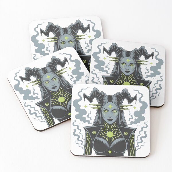 Item preview, Neon Circuit Sorceress designed and sold by Fadi Alyaldani.