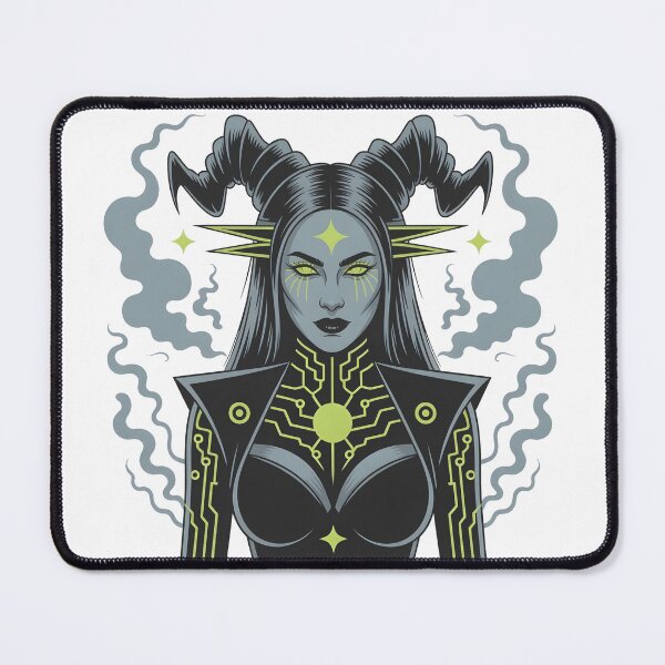 Item preview, Neon Circuit Sorceress designed and sold by Fadi Alyaldani.