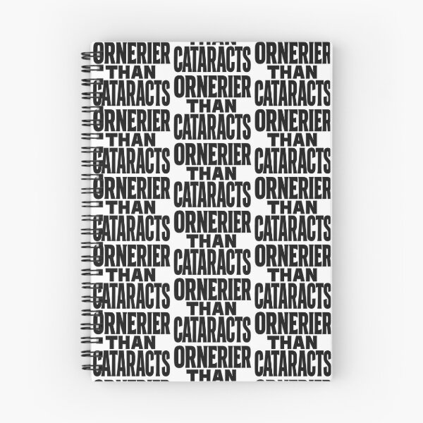 Item preview, Ornerier Than Cataracts – Bold Vision Loss Sass designed and sold by Eyepatch-Jacks.