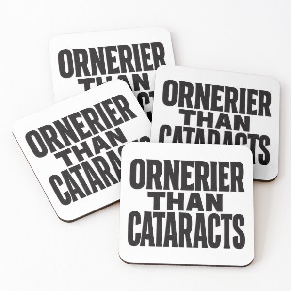 Item preview, Ornerier Than Cataracts – Bold Vision Loss Sass designed and sold by Eyepatch-Jacks.