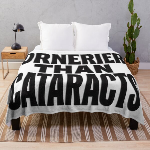 Item preview, Ornerier Than Cataracts – Bold Vision Loss Sass designed and sold by Eyepatch-Jacks.