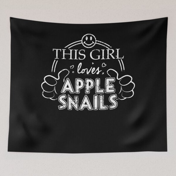 Item preview, Girl Loves Apple Snails As Pets Ampullariidae designed and sold by shoppzee.