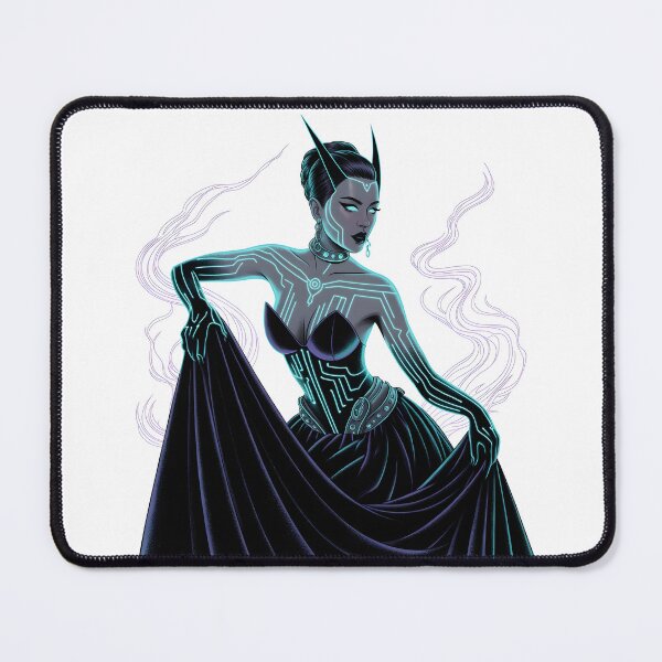 Item preview, Futuristic Demon Queen designed and sold by Fadi Alyaldani.