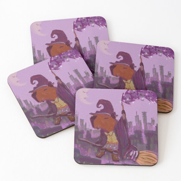 Item preview, capybara witch casting a curse on the city that judged her designed and sold by guilhernunes.