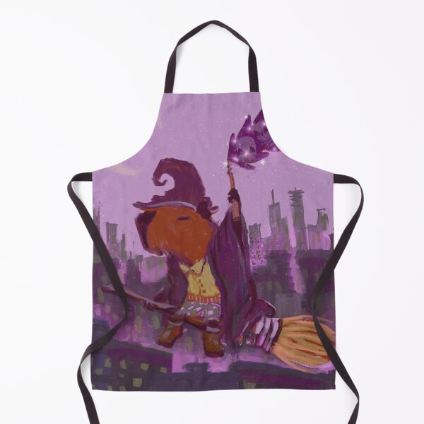 Item preview, capybara witch casting a curse on the city that judged her designed and sold by guilhernunes.