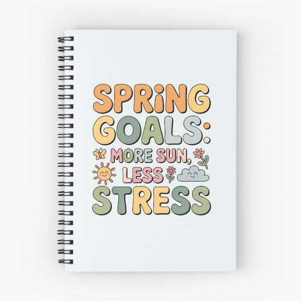 Item preview, Spring Goals: More Sun, Less Stress – Relaxed Seasonal Design designed and sold by Jollys-ArtShop.