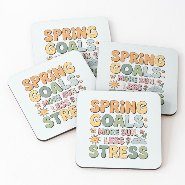 Item preview, Spring Goals: More Sun, Less Stress – Relaxed Seasonal Design designed and sold by Jollys-ArtShop.