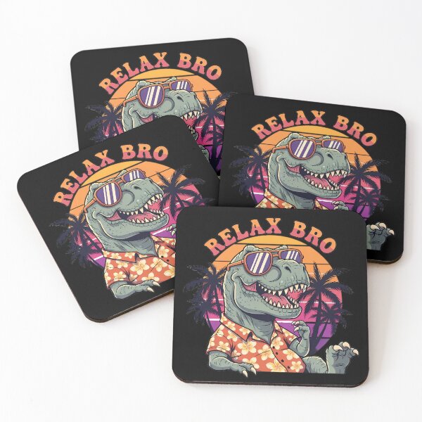 Item preview, Relax Bro T-Rex designed and sold by Linework Studio.