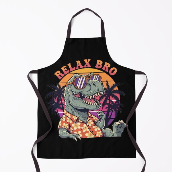 Item preview, Relax Bro T-Rex designed and sold by Linework Studio.