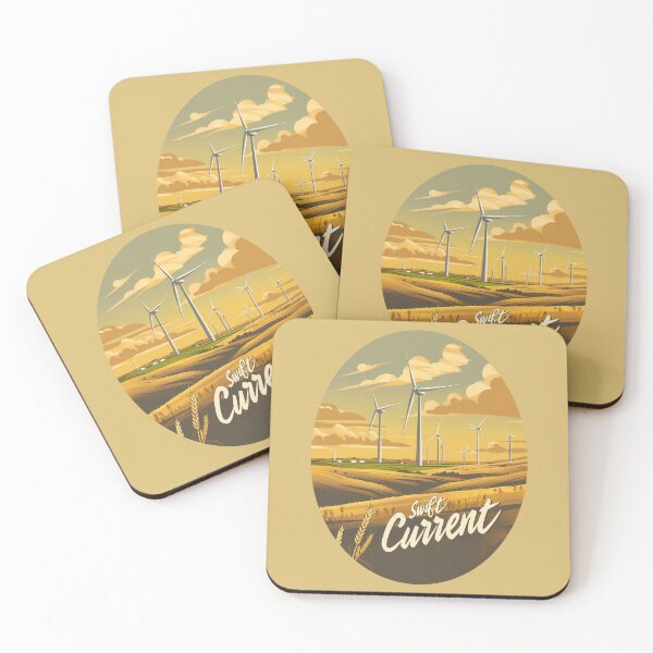 Item preview, Swift Current SK Prairie Wind Turbines Travel, Saskatchewan Canada designed and sold by meganohm.