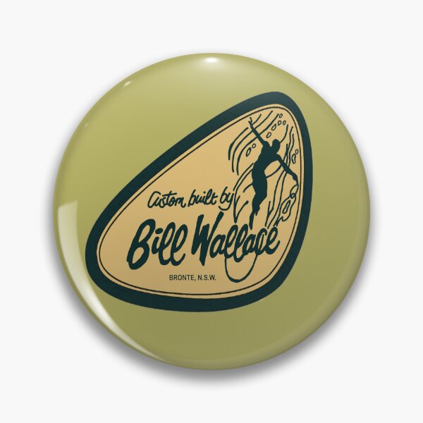 Item preview, Bill Wallace Vintage Custom Built Surfboards - surfing Bronte NSW Australia designed and sold by Kludoman.