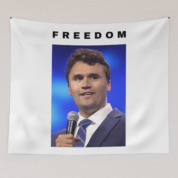 Item preview, Fight for Charlie Kirk - Freedom designed and sold by Spiritual Hunter .