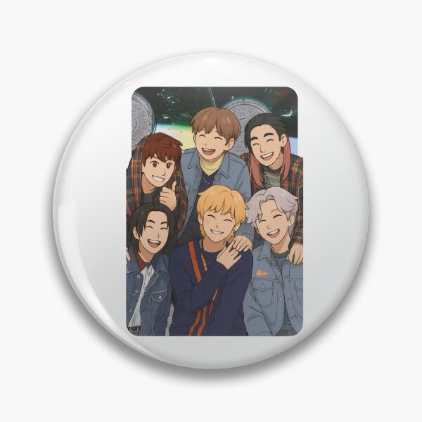 Item preview, Xdinary Heroes Cartoon Illustration Group Members Kpop Collage Design designed and sold by HELL0WBELLO.
